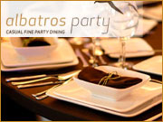 Albatros Party Service. Minőségi vendéglátás, rendezvénygasztronómia.