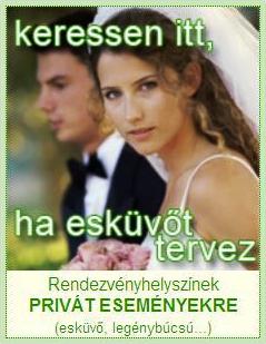 Erre az ablakra kattintson, ha a privát rendezvényt szervezők és esküvőszervezők oldalára szeretne bejutni.