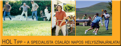 Rendezvényhelyszínek családi napra