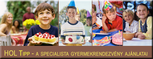 Gyermekrendezvények, gyerekzsúrok helyszínei